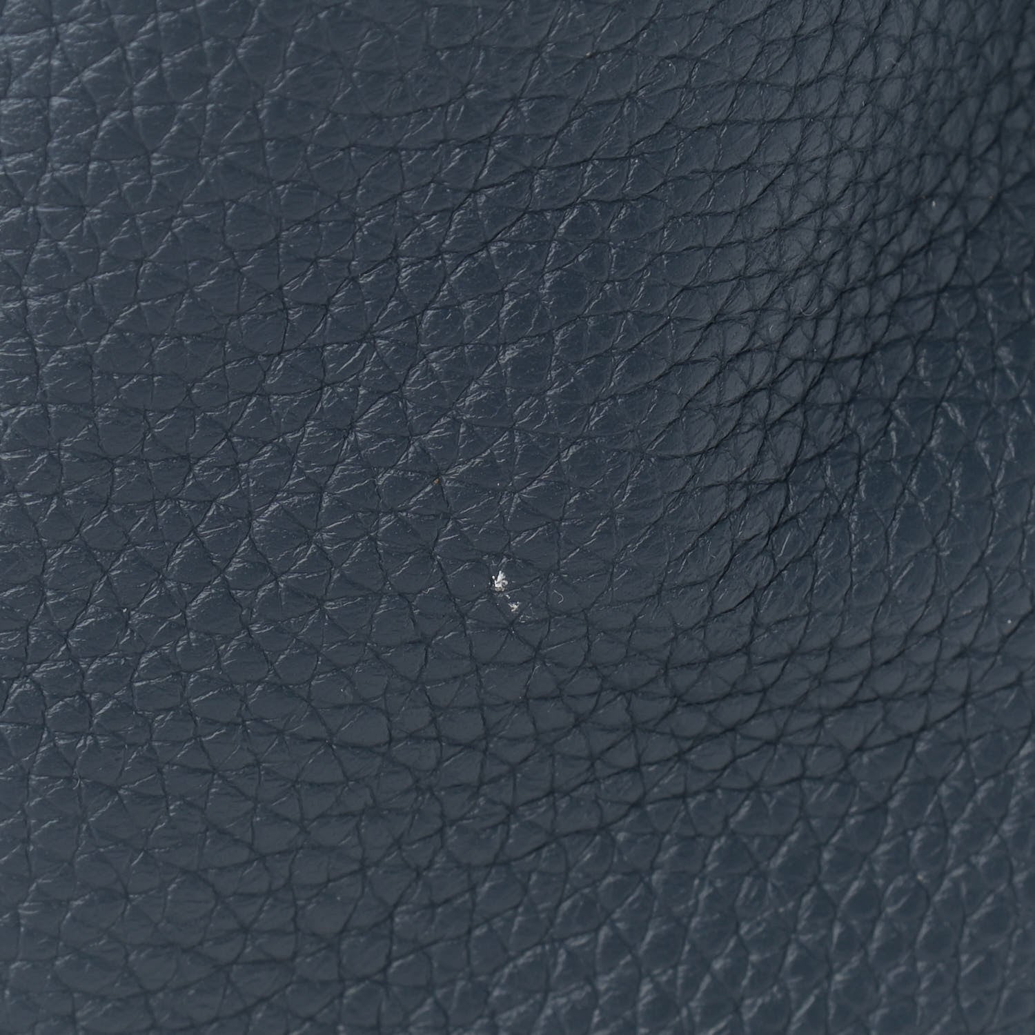 Celine Drummed Calfskin Mini Luggage Blue 12 of 13