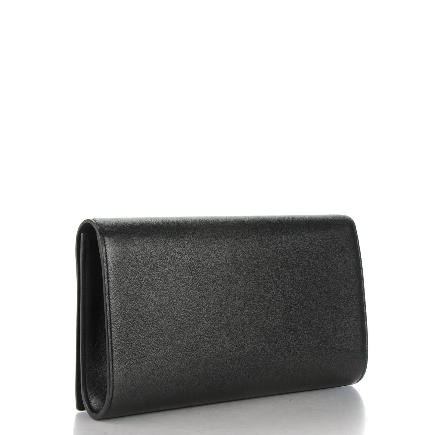 Calfskin Monogram Large Belle De Jour Clutch Black