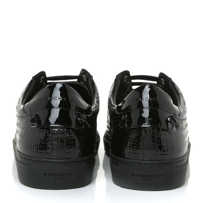 Givenchy Patent 4G Logo Embossed Womens Urban Street Sneakers 40 Black 5 of 14