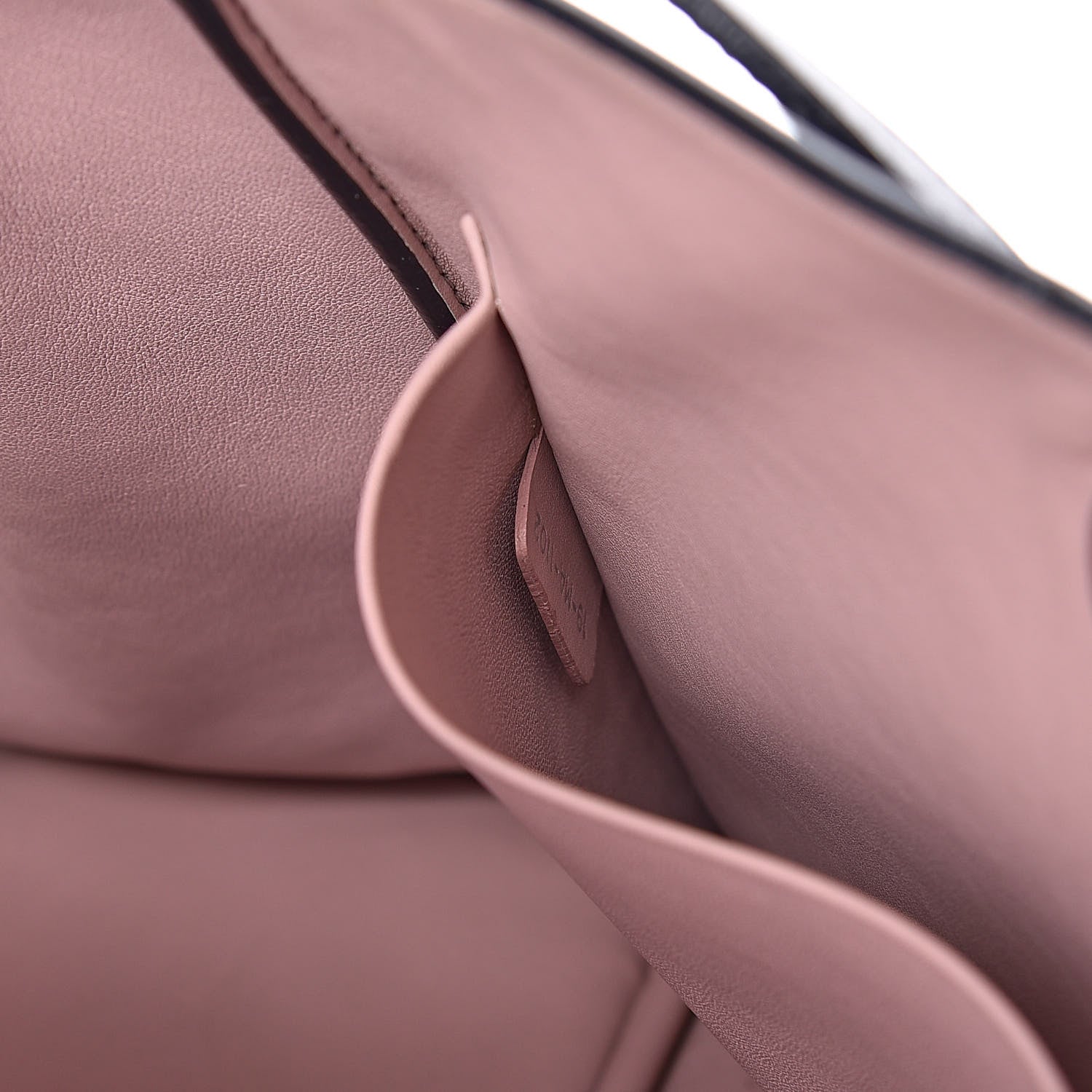Christian Dior Smooth Calfskin Large Diorissimo Tote Black Rose Poudre 10 of 21