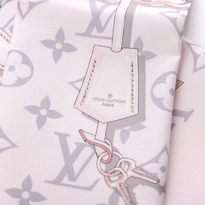 Louis Vuitton Silk Monogram Confidential Bandeau Light Pink 2 of 4