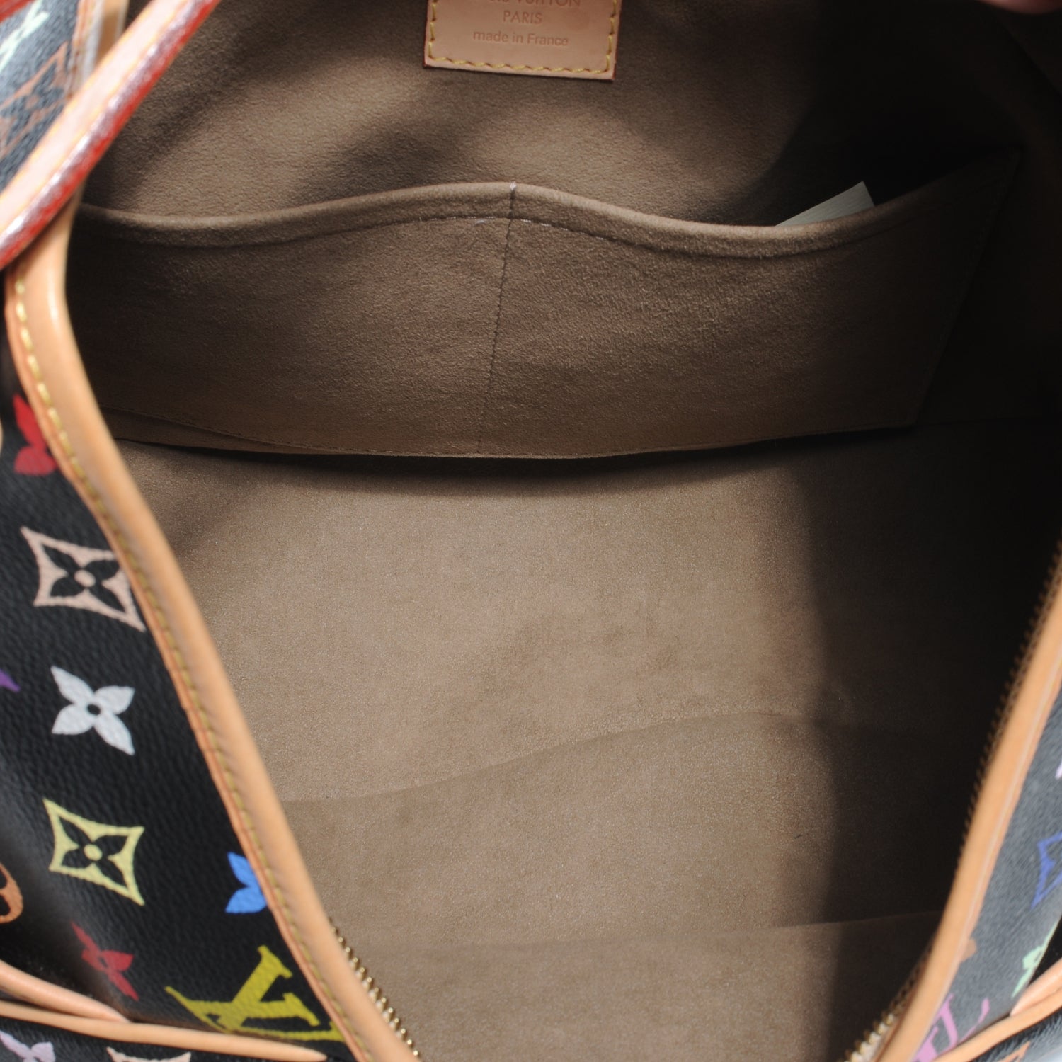 Louis Vuitton Monogram Multicolor Chrissie Black 6 of 8