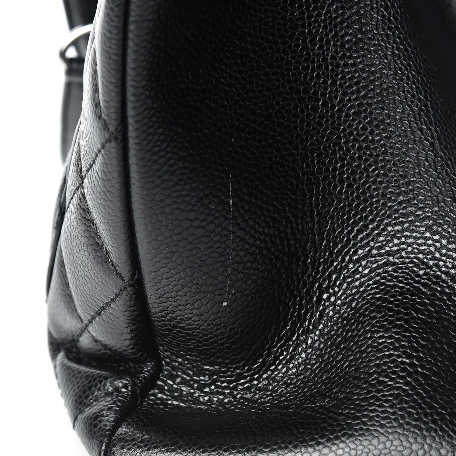 Chanel Caviar Quilted XL Grand Shopping Tote GST Black 13 of 15