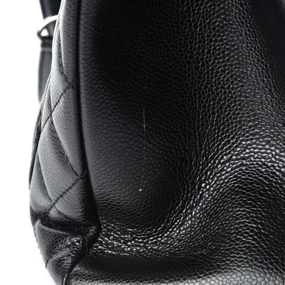 Chanel Caviar Quilted XL Grand Shopping Tote GST Black 13 of 15