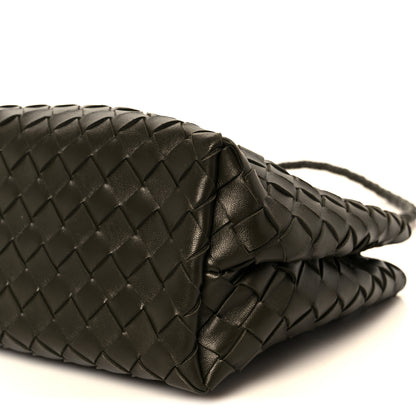Bottega Veneta Nappa Intrecciato Small Andiamo Shoulder Bag Cypress 12 of 12