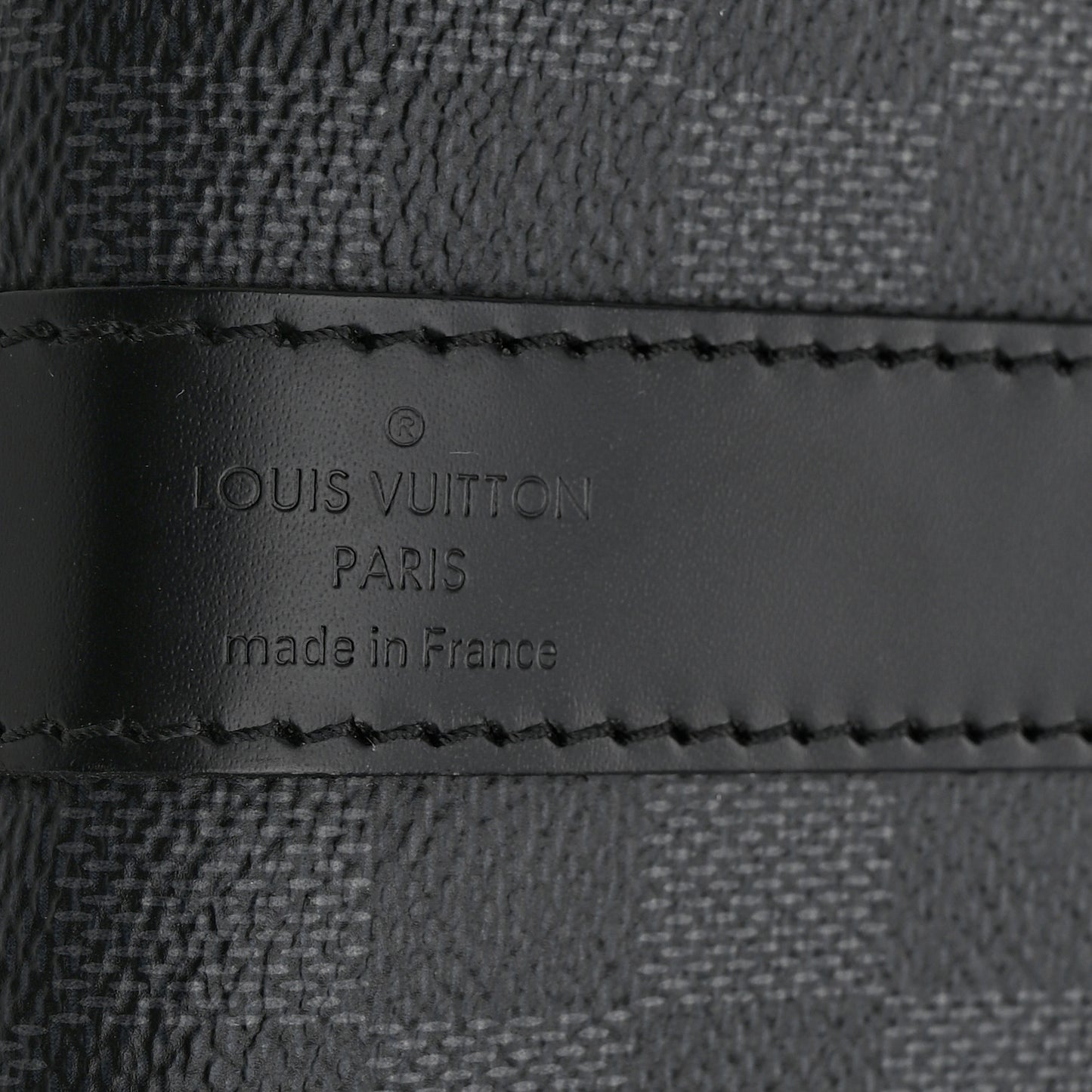 Damier Graphite Keepall Bandouliere 55