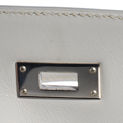 Hermes Box Kelly Sellier 35 Gris Pale 9 of 26