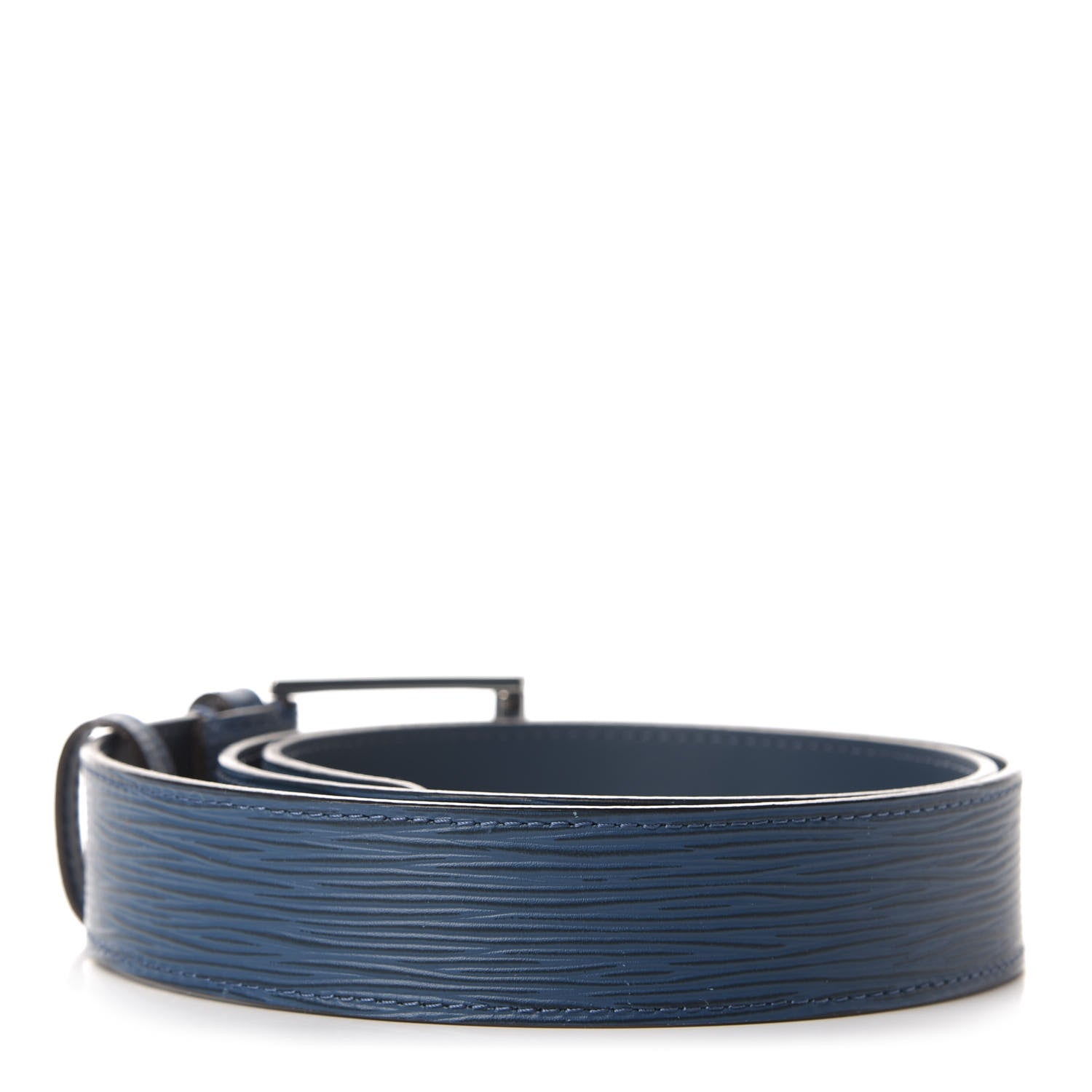 Louis Vuitton Epi 35mm Belt 90 36 Cyan 2 of 4