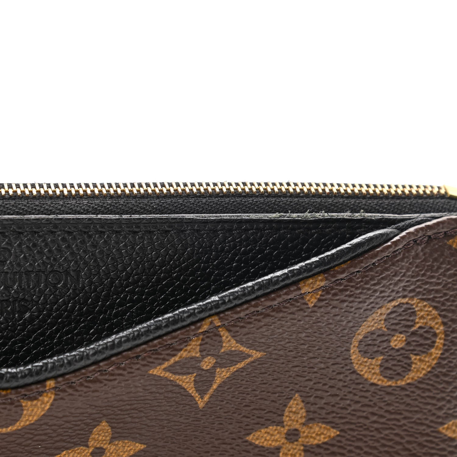 Louis Vuitton Monogram Pallas Clutch Black 10 of 10