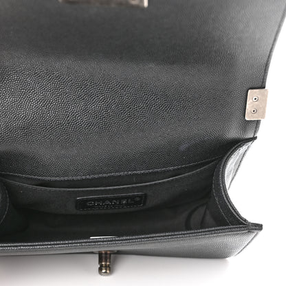 Chanel Caviar Quilted Small Boy Flap Black 4 of 13