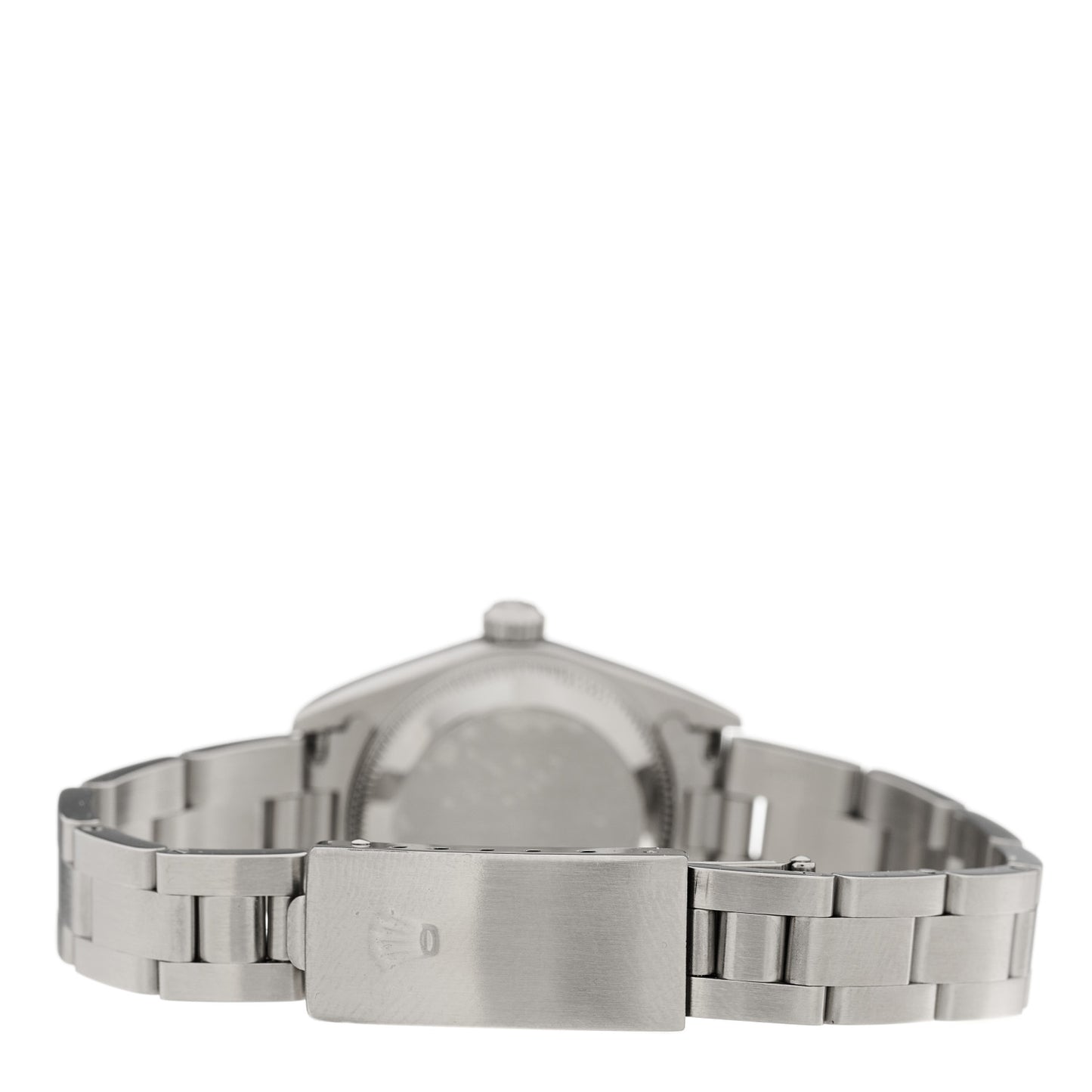 Stainless Steel 24mm Oyster Perpetual Watch Silver 76080