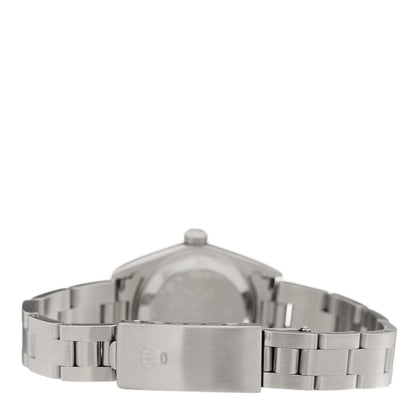 Rolex Stainless Steel 24mm Oyster Perpetual Watch Silver 76080 3 of 5