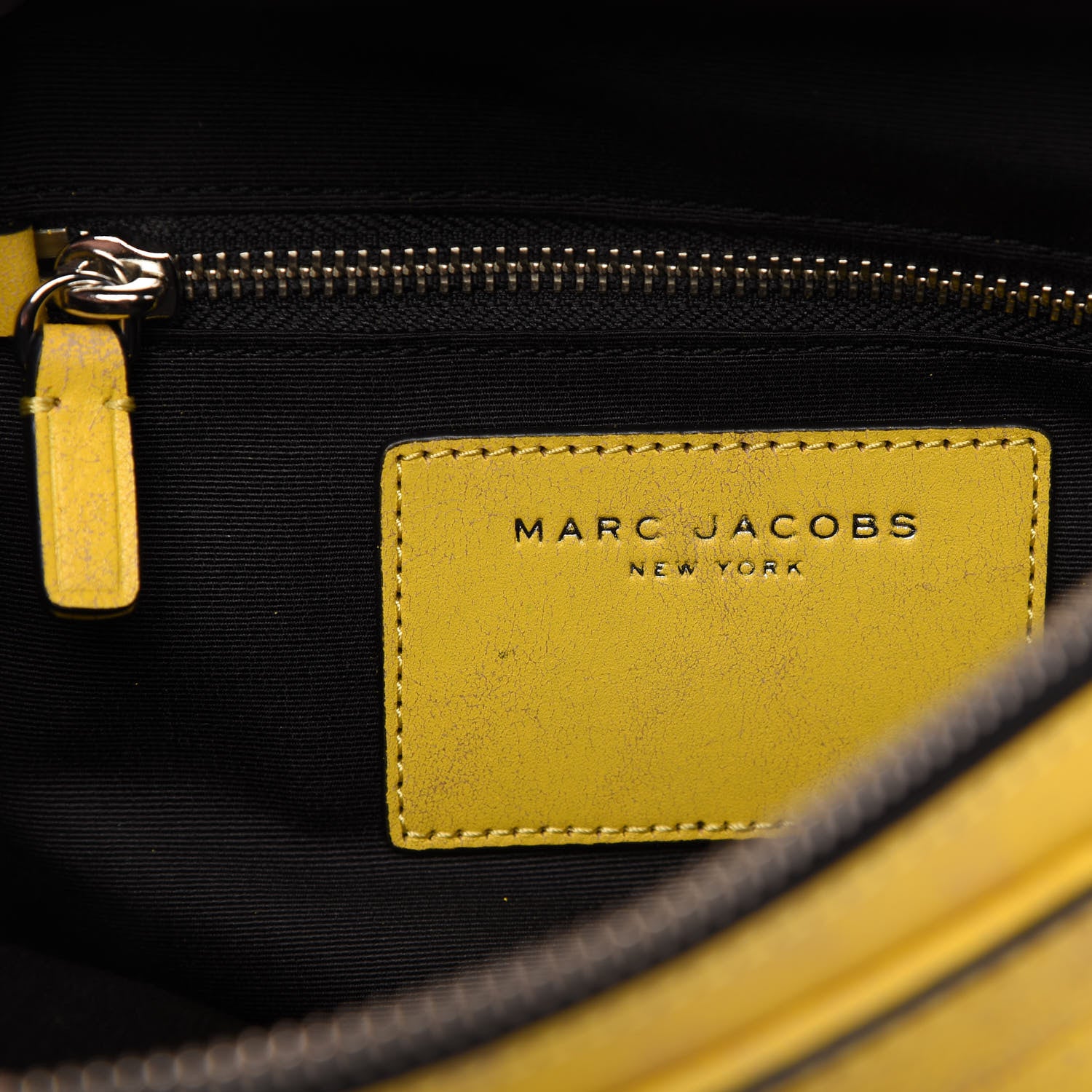 Marc Jacobs Calfskin The Box 20 Crossbody Yellow 8 of 10