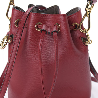 Fendi Vitello Cruise F is Fendi Mini Mon Tresor Bucket Bag Fragola 10 of 10