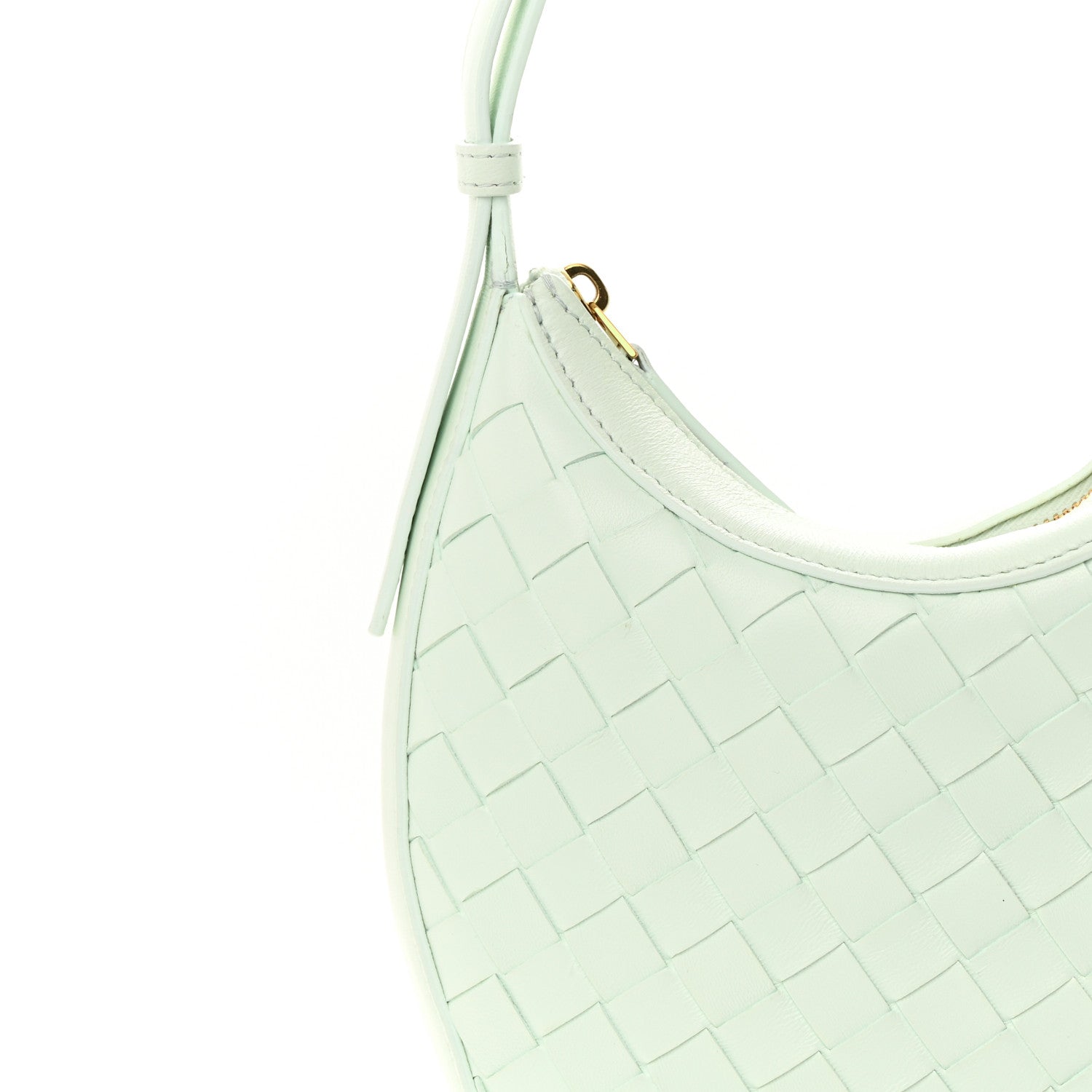 Bottega Veneta Nappa Intrecciato Small Drop Shoulder Bag Glacier 8 of 13
