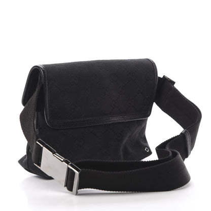 Gucci GG Monogram Web Flight Belt Bag Black 3 of 11