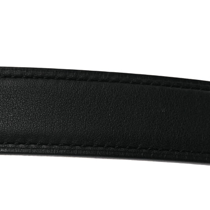 Hermes Swift Epsom 24mm H Torsade Belt 90 36 Black Gold 6 of 7