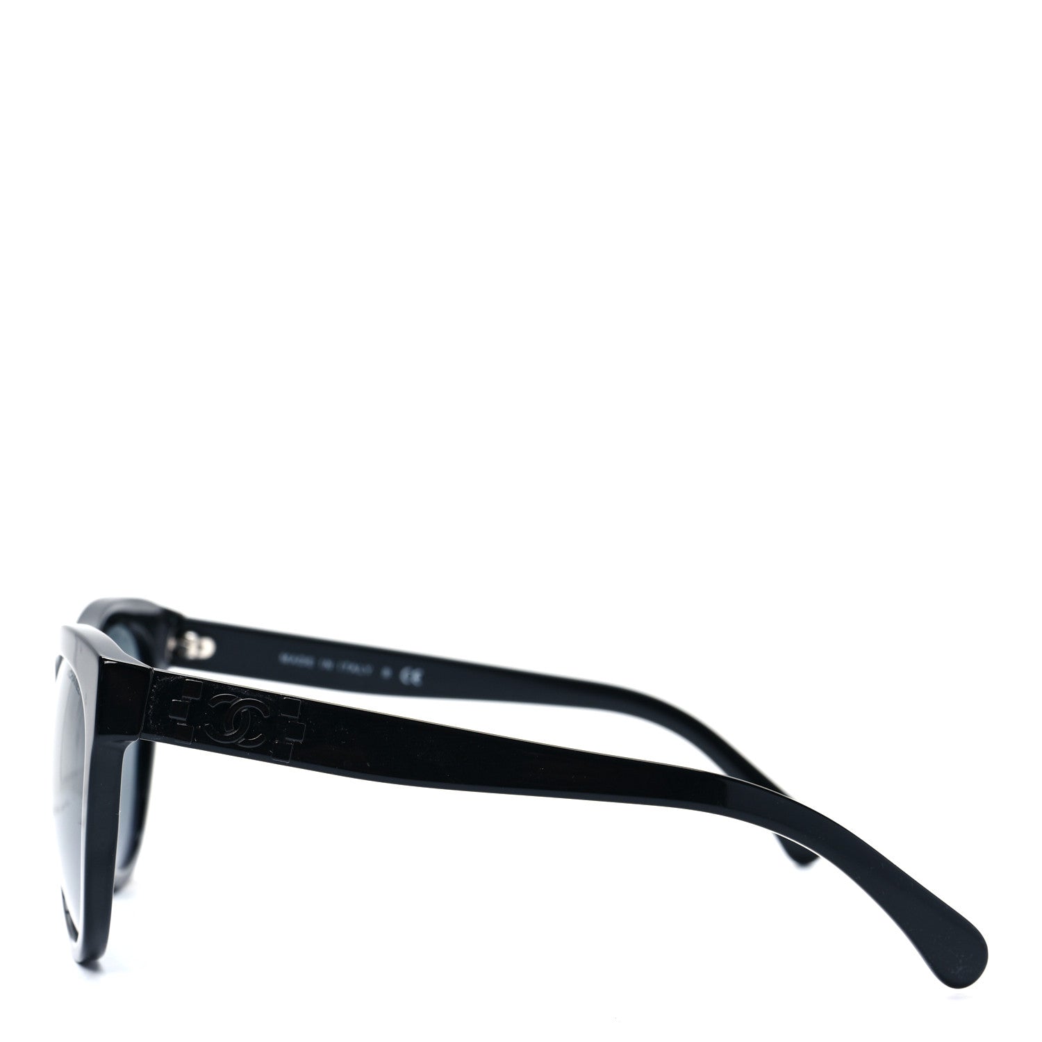 Chanel Acetate Pantos Signature CC Sunglasses 5315 Black 3 of 6