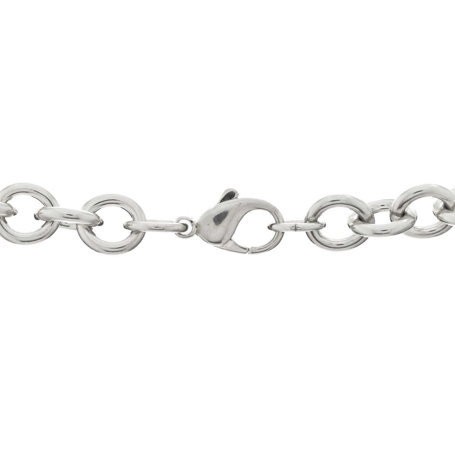 Tiffany Sterling Silver Heart Tag Necklace 3 of 3