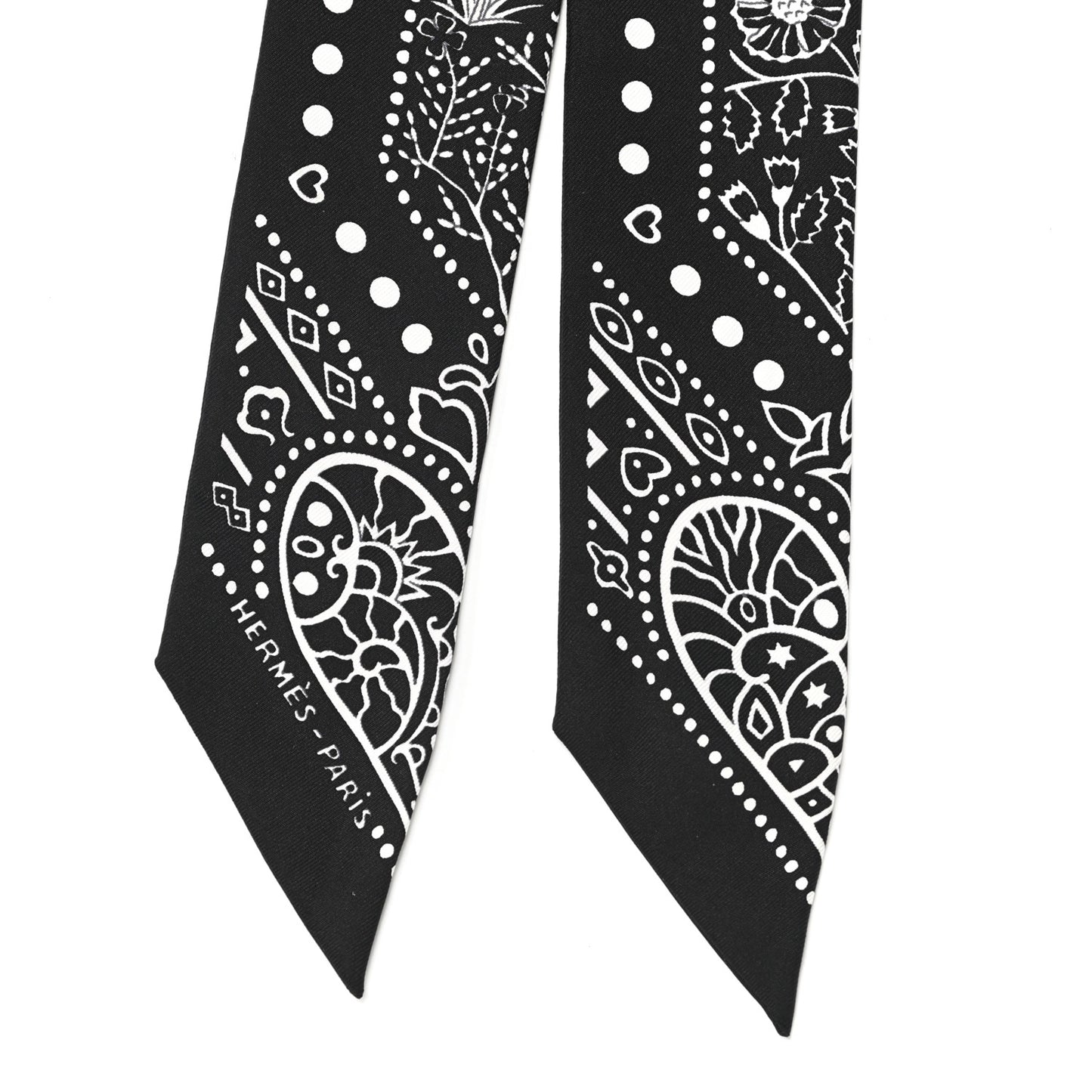 Silk Entre Ciel Et Mer Twilly Black White