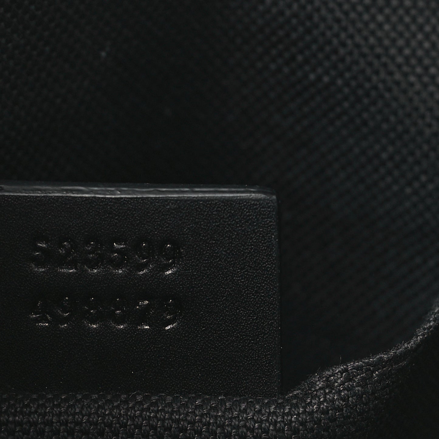GG Supreme Monogram Web Small Flat Messenger Bag Black Grey