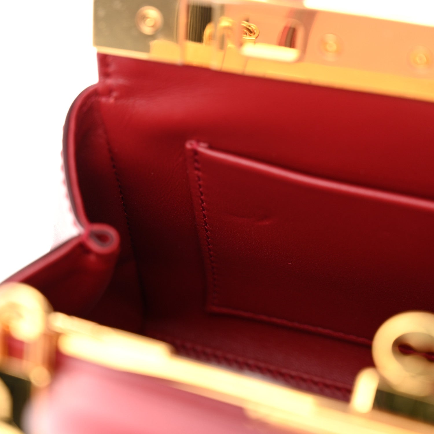 Dolce & Gabbana Vitello Mini Marlene Day Bag Red 10 of 10