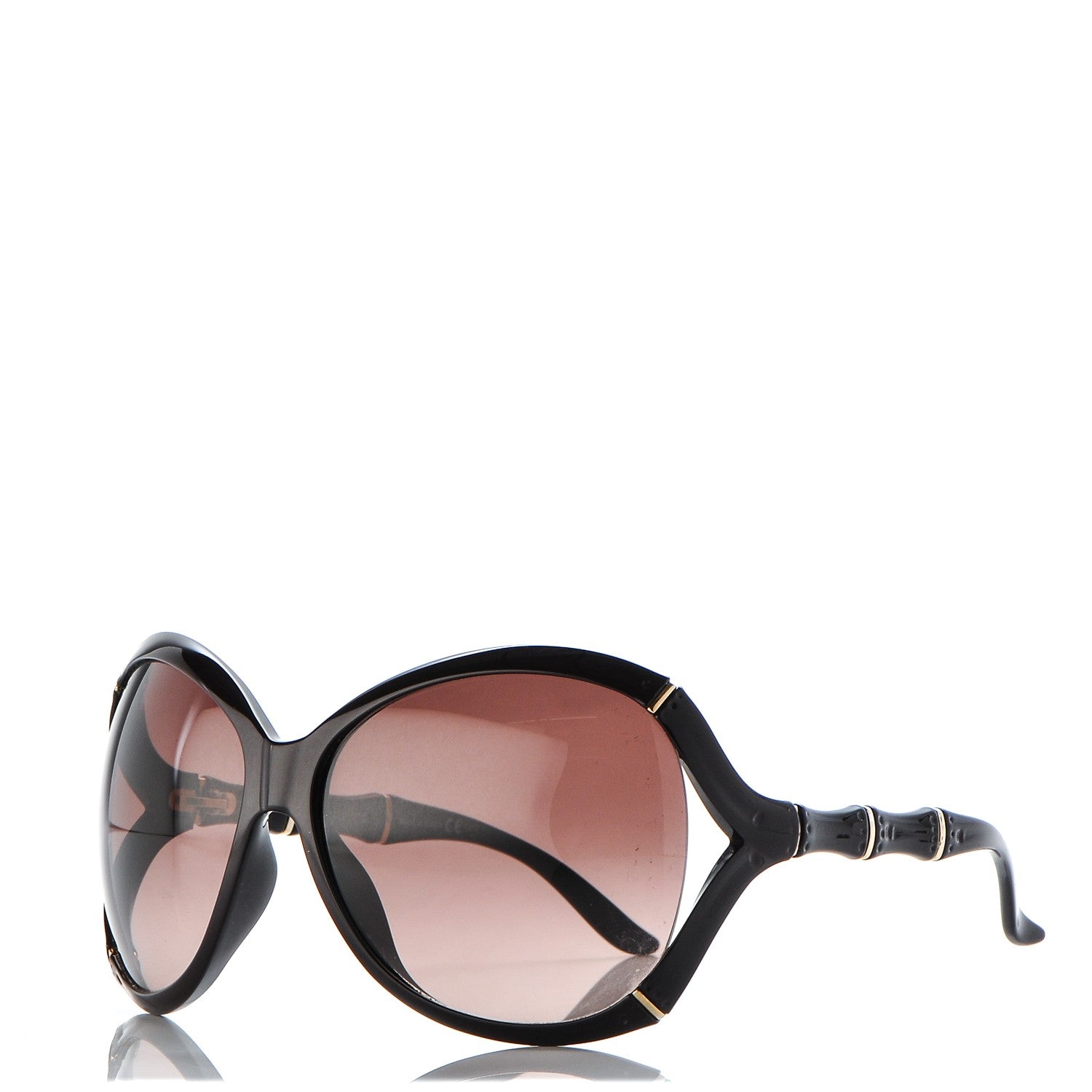 Gucci Bamboo Sunglasses 3509/S Dark Brown 1 of 7