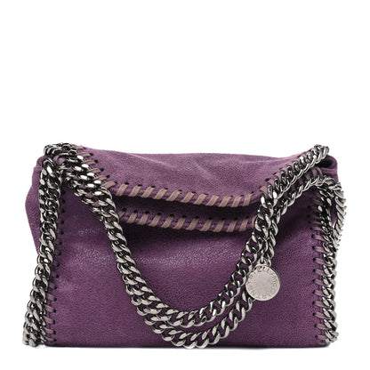 Stella McCartney Shaggy Deer Tiny Falabella Tote Purple 1 of 4