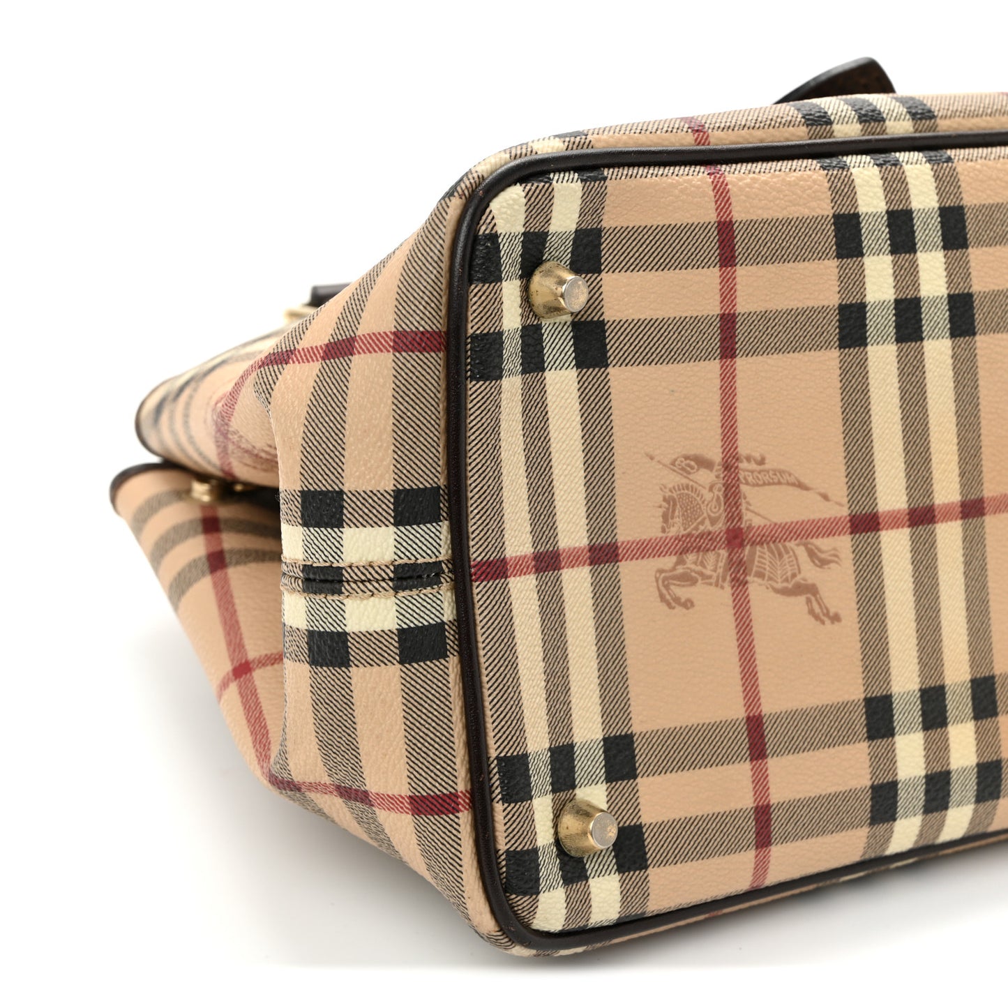Haymarket Check Eden Tote Chocolate