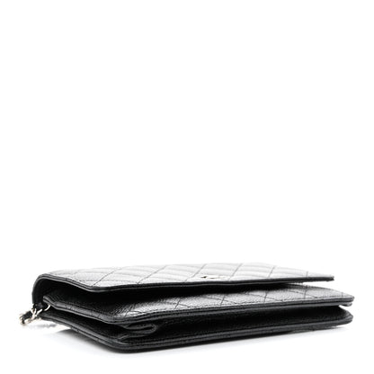 Chanel Caviar Quilted Wallet on Chain WOC Black 4 of 13