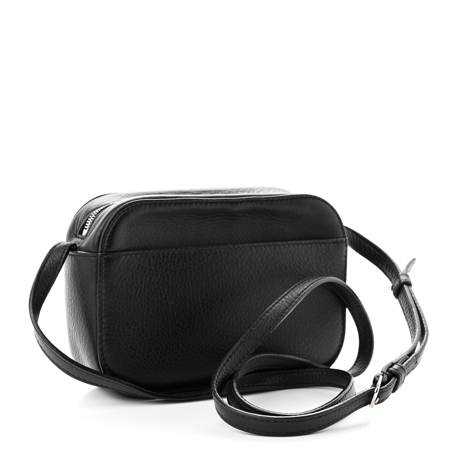 Balenciaga Calfskin Logo XS Everyday Camera Bag Black 3 of 12