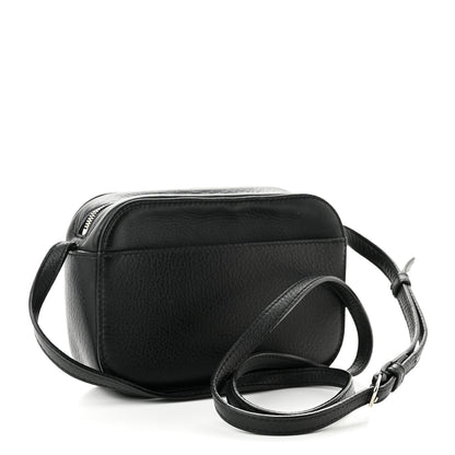 Balenciaga Calfskin Logo XS Everyday Camera Bag Black 3 of 12