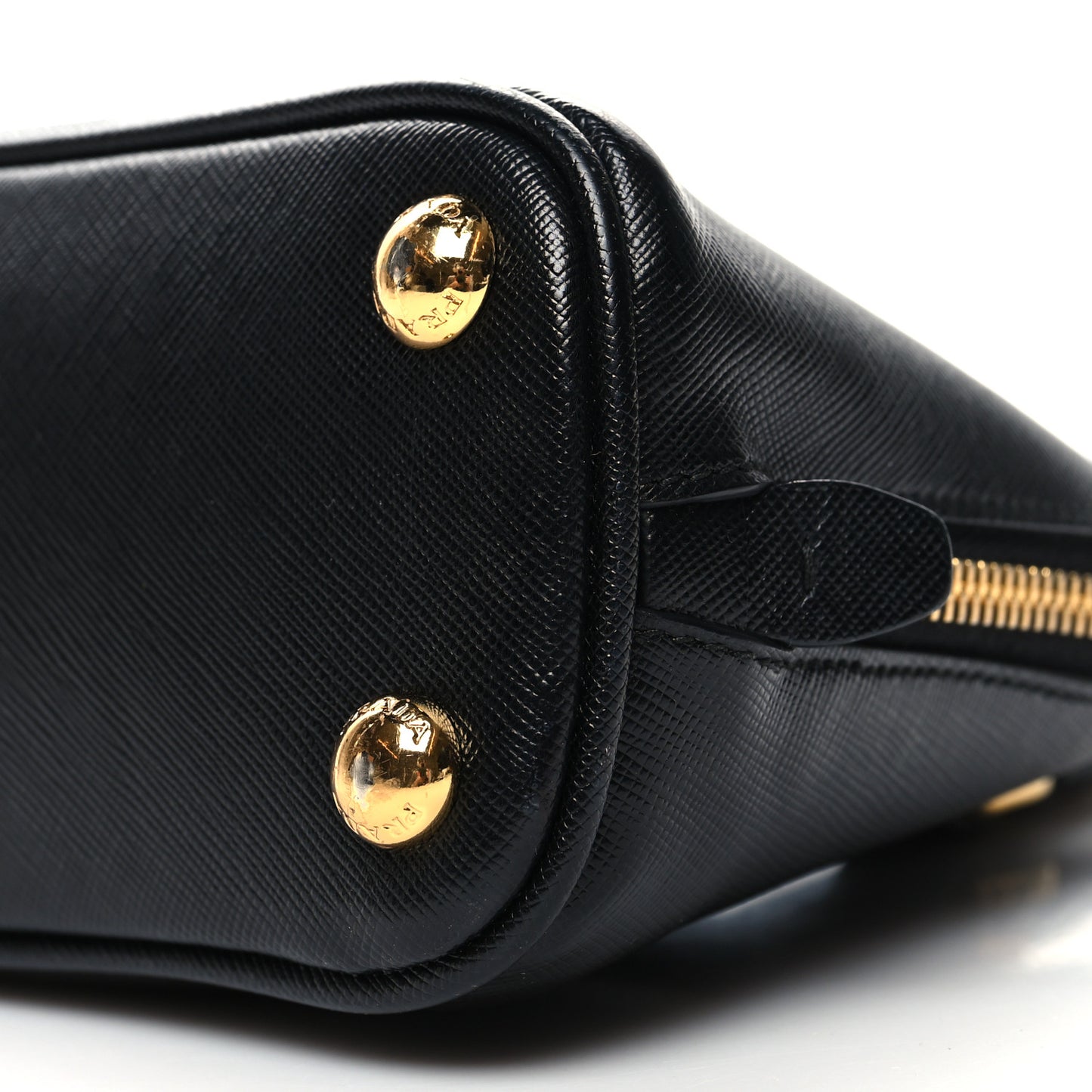 Saffiano Lux Mini Promenade Tote Black