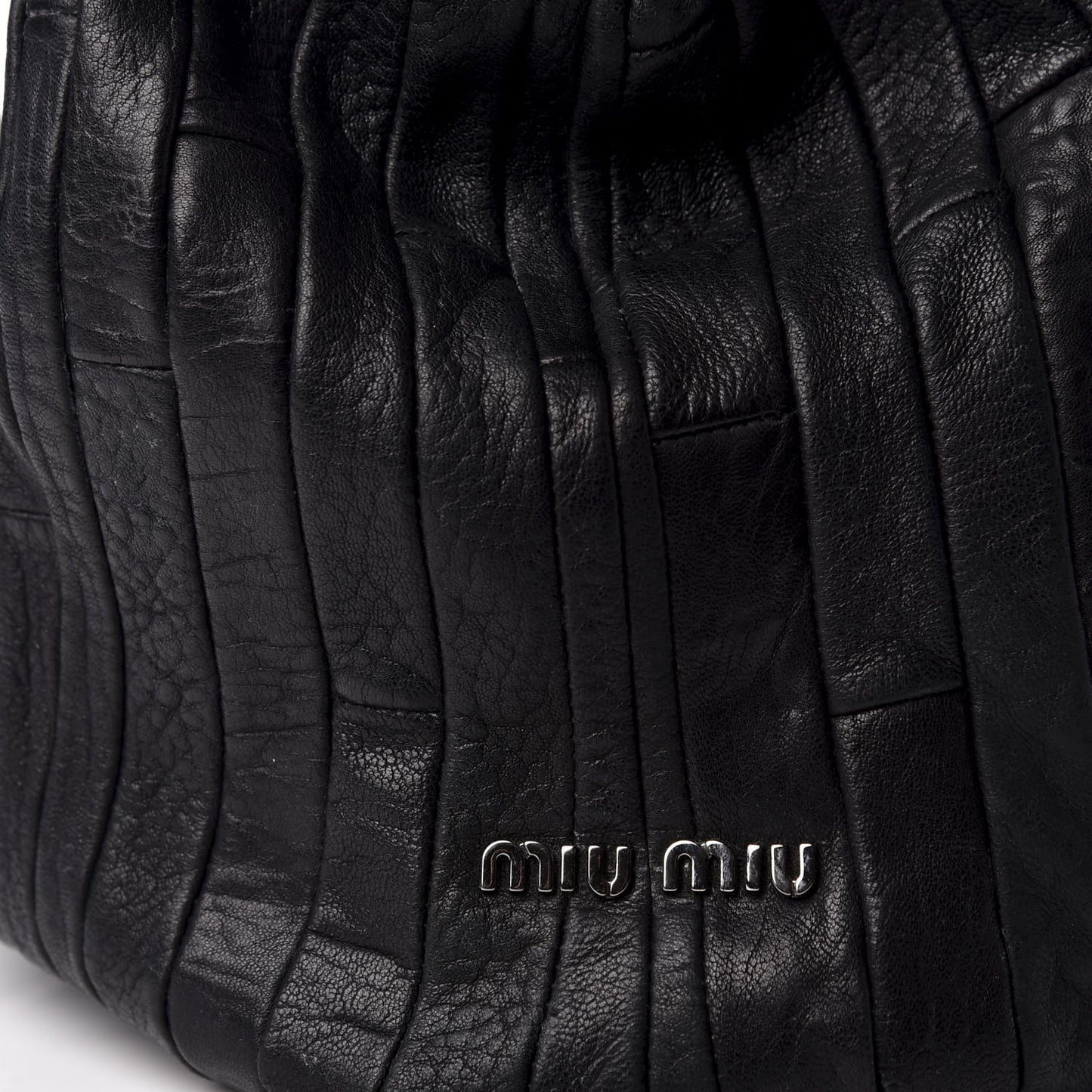 Nappa Matelasse Tote Black