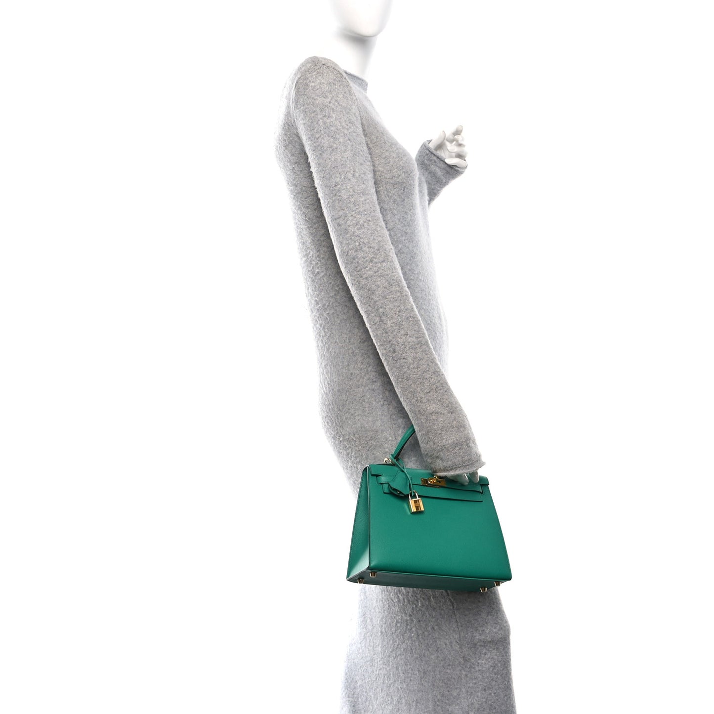 Epsom Kelly Sellier 25 Vert Jade