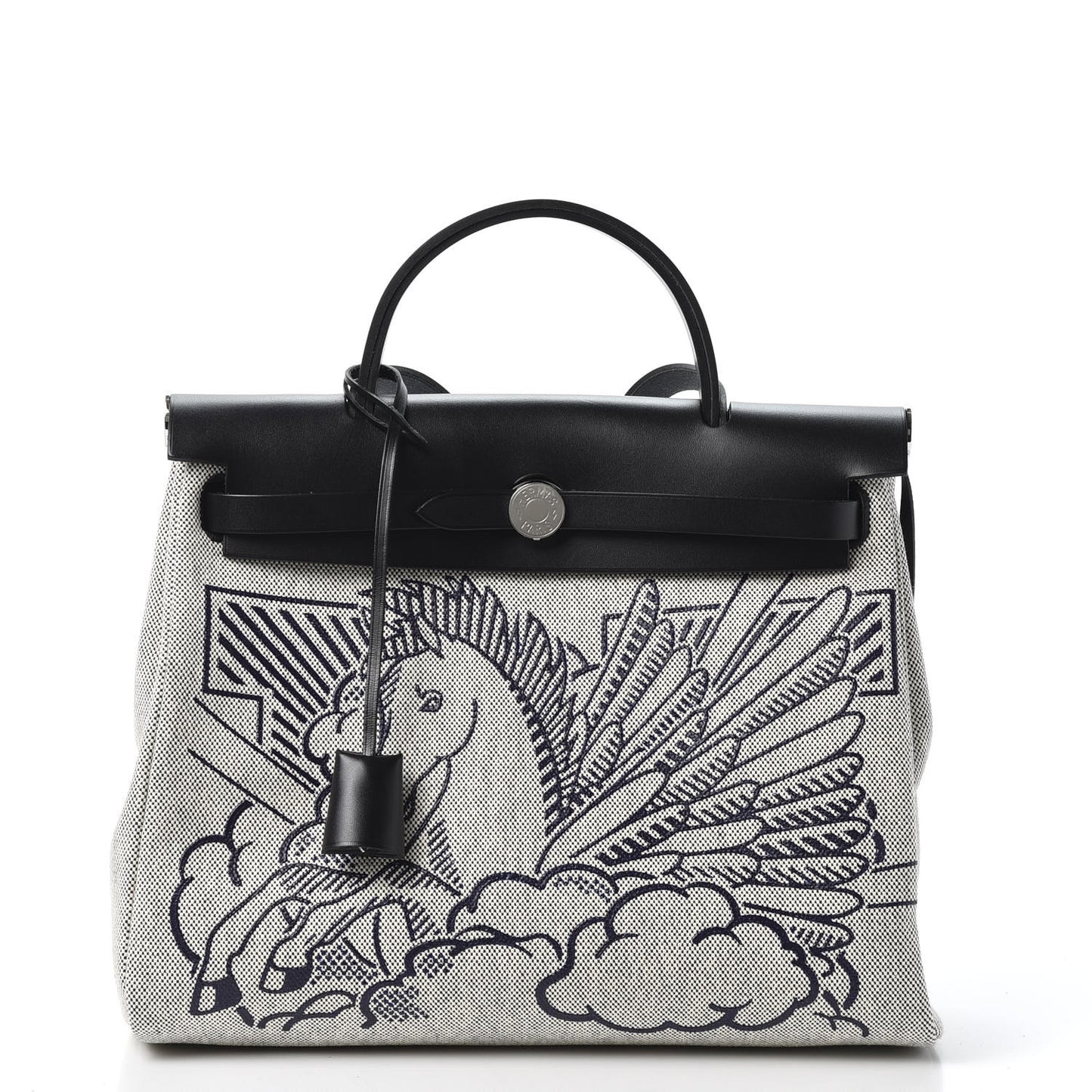 Vache Hunter Toile Pegase Pop Herbag Zip Retourne 31 PM Bleu Indigo