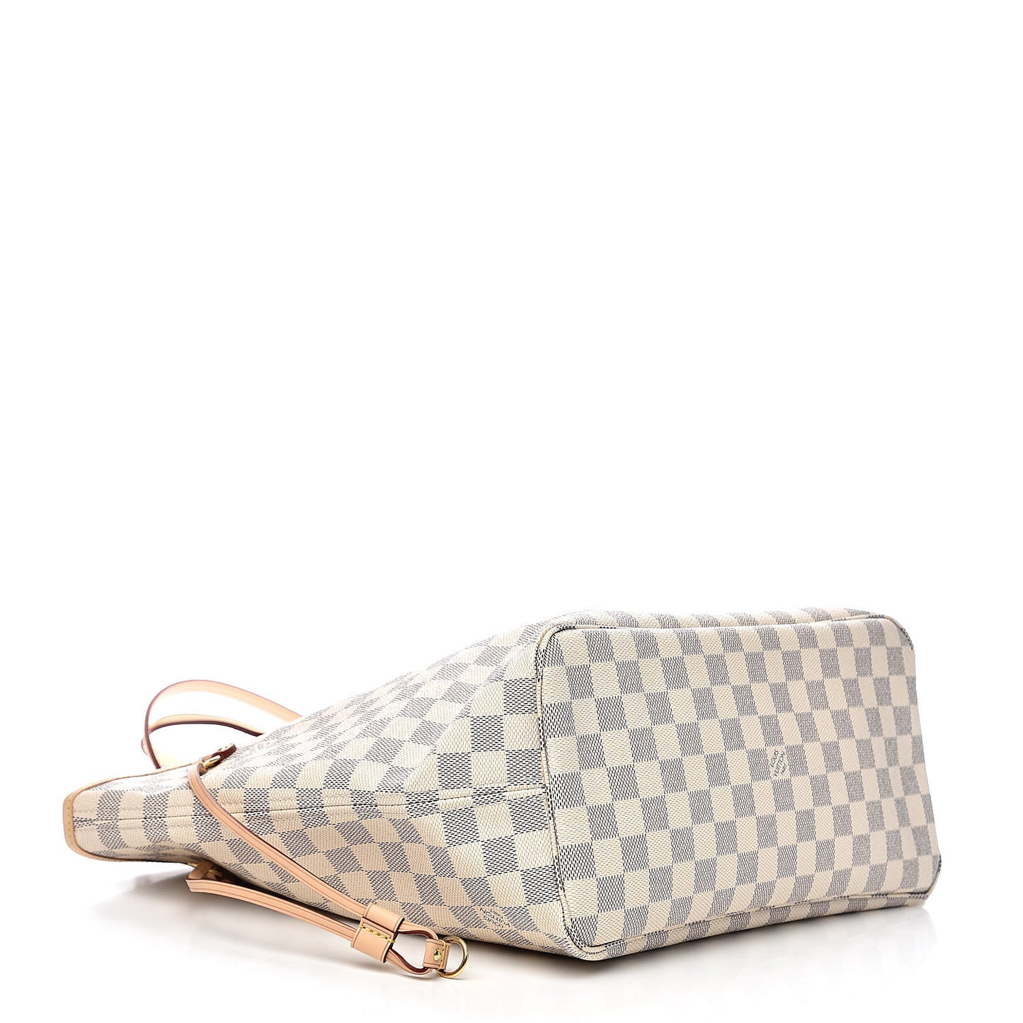 Damier Azur Neo Neverfull MM Rose Ballerine