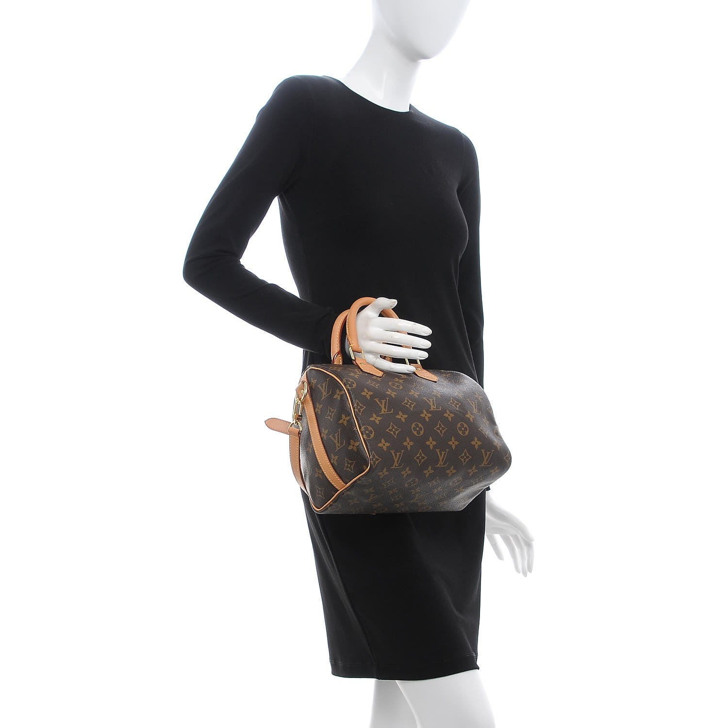 Louis Vuitton Monogram Speedy Bandouliere 25 3 of 8