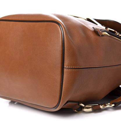 Chloe Suede Calfskin Medium Faye Backpack Tan 7 of 8