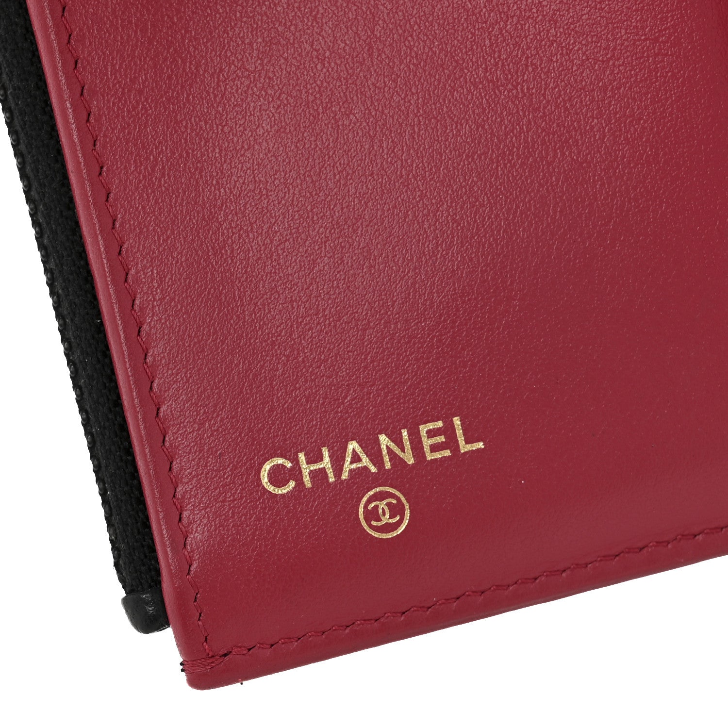 Chanel Goatskin Quilted Chanel 19 Small Flap Wallet Black 6 of 14