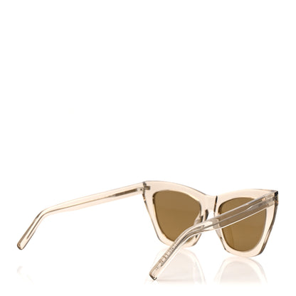 Saint Laurent New Wave SL214 Kate Cat Sunglasses Nude 4 of 8