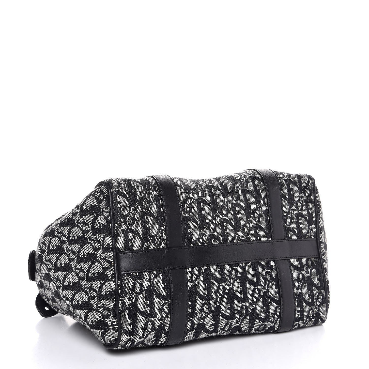Christian Dior Monogram Boston Black 4 of 7