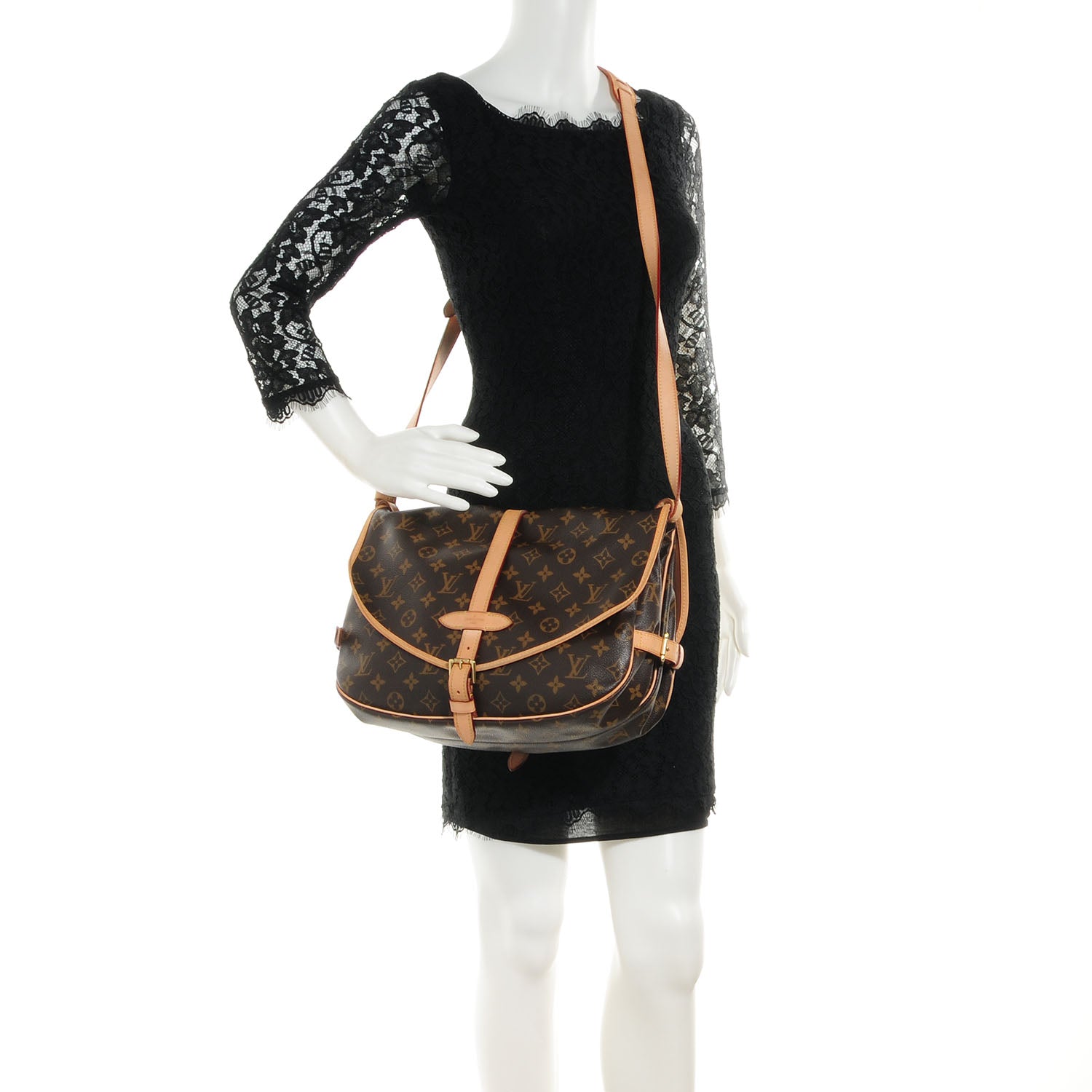 Louis Vuitton Monogram Saumur GM 2 of 8
