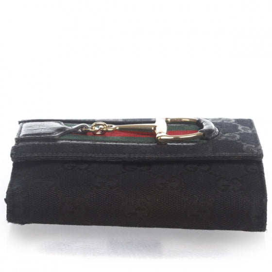 Gucci Monogram Hasler Wallet Black 5 of 16