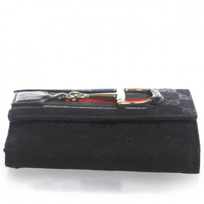 Gucci Monogram Hasler Wallet Black 5 of 16