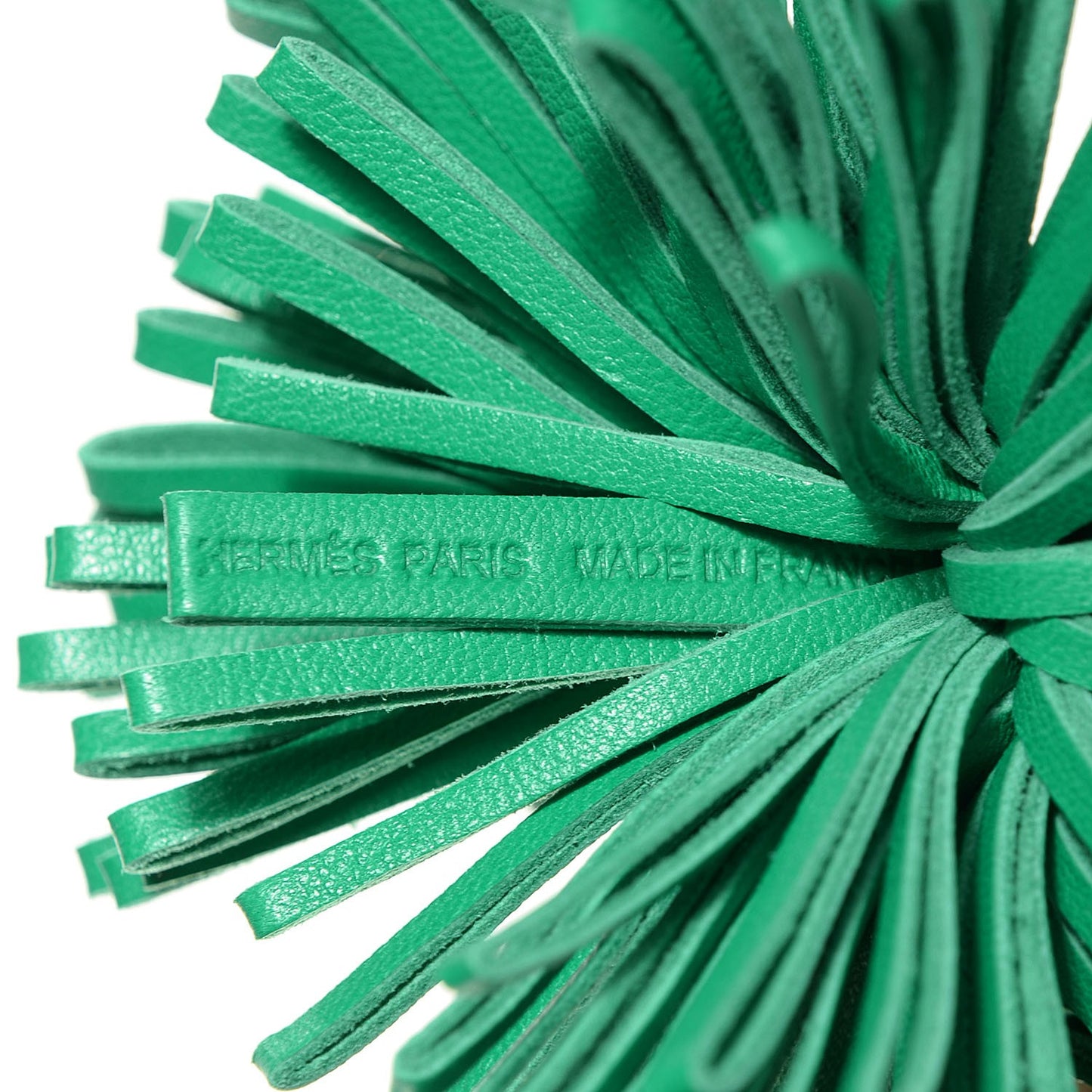 Lambskin Carmen Tassel Key Holder Menthe