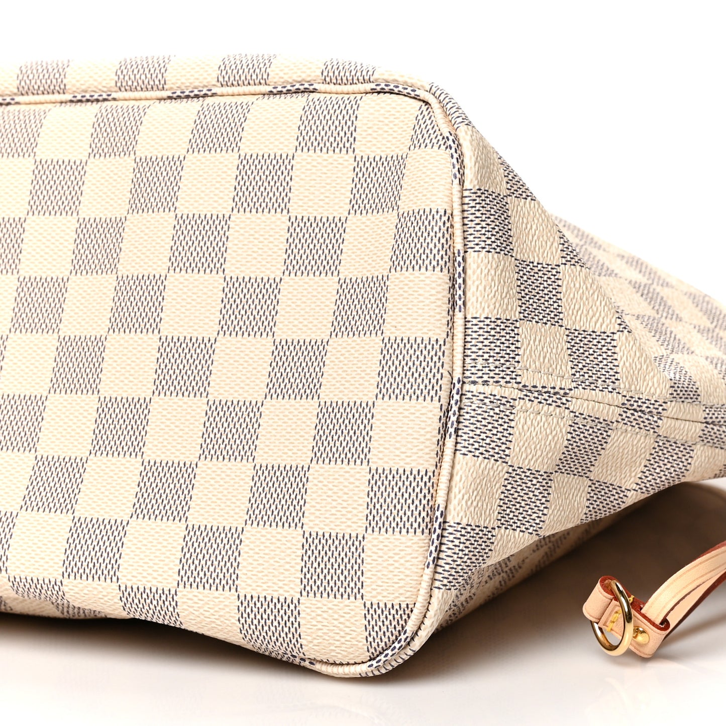 Damier Azur Neo Neverfull MM Rose Ballerine