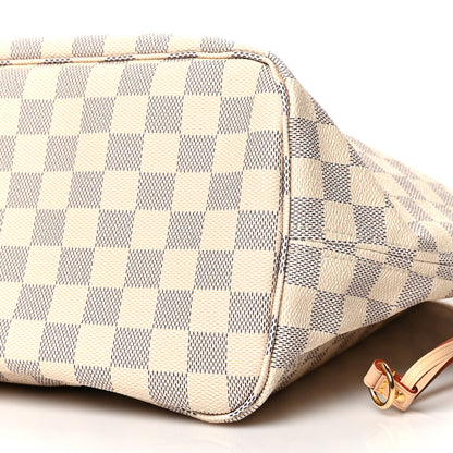 Louis Vuitton Damier Azur Neo Neverfull MM Rose Ballerine 11 of 11