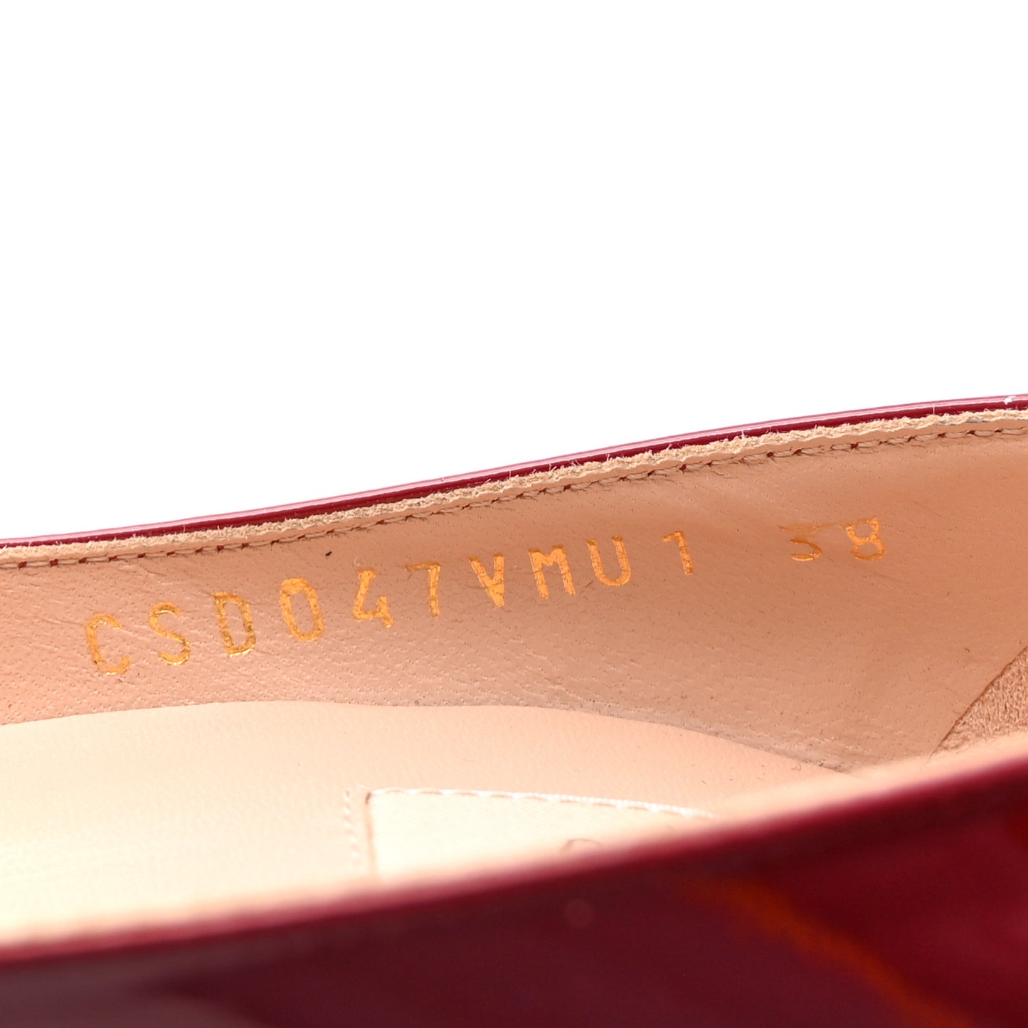 Patent Rockstud No Limit 95mm Pumps 38 Red