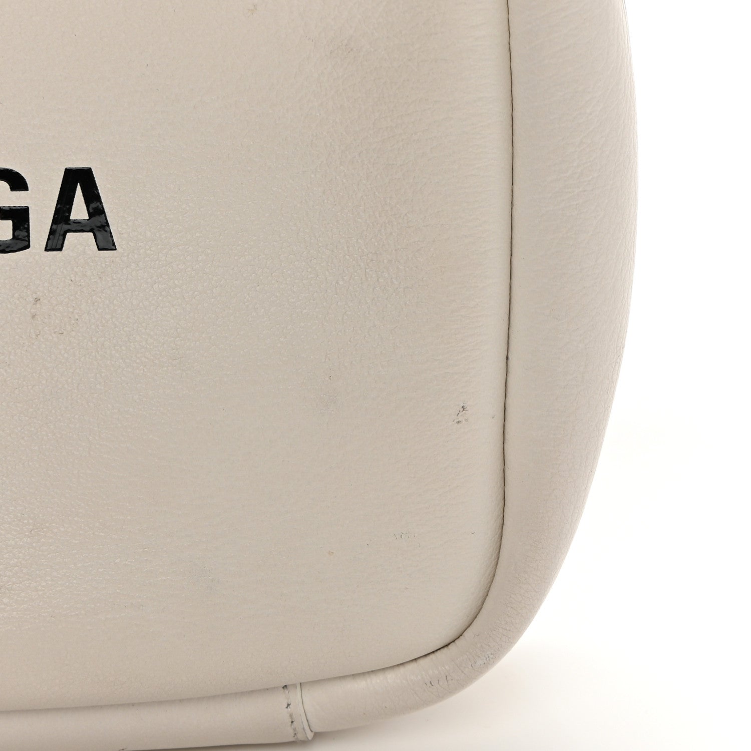 Balenciaga Calfskin Logo S Everyday Camera Bag White 12 of 18